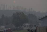 На юго-западе Канады бушуют лесные пожары 