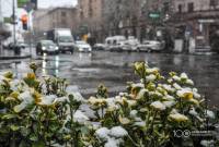 В некоторых районах Армении ожидаются осадки в виде мокрого снега