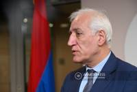 Ermenistan Cumhurbaşkanı'ndan İran hükümeti ve halkına başsağlığı mesajı