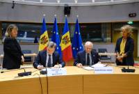 Moldova signs security and defence partnership with EU