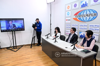 Пресс-конференция, созванная по случаю 100-дневной 
блокады Арцаха Азербайджаном