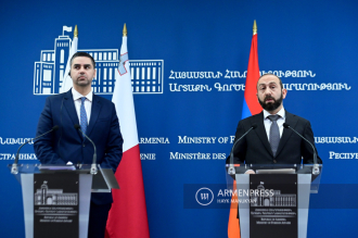 Пресс-конференция министров ИД Армении и Мальты
