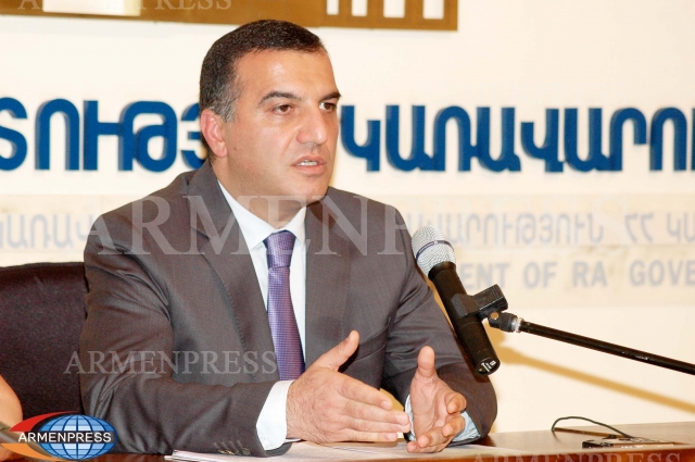 Minister of Labor and Social Affairs of the Republic of Armenia Artem Asatryan