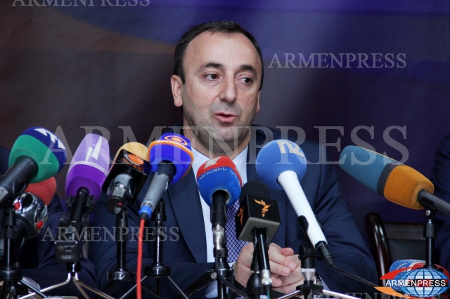 ՀՀ արդարադատության նախարար Հրայր Թովմասյան