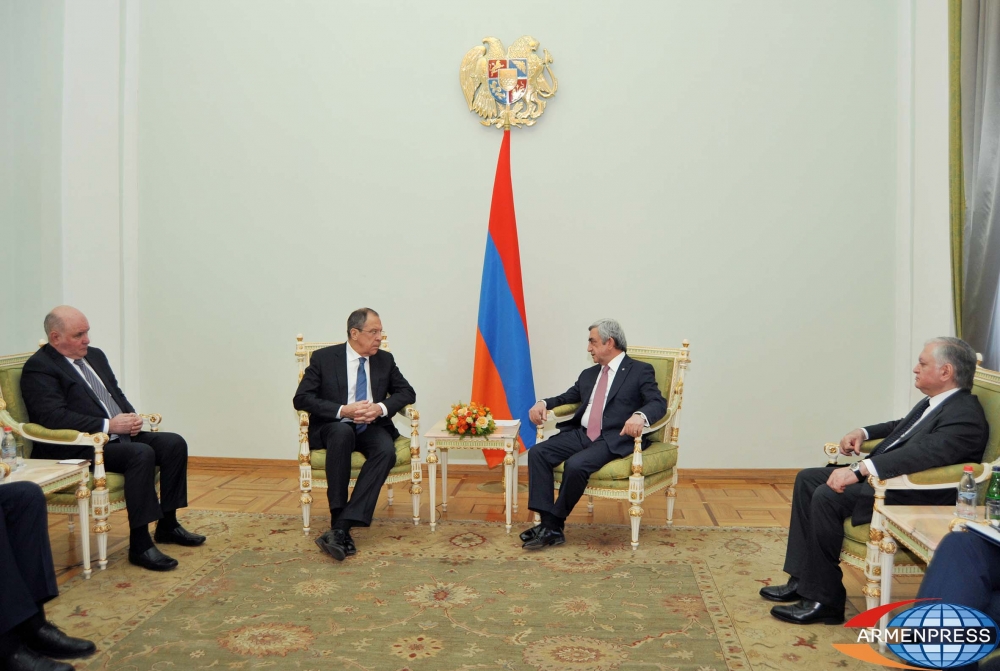 Serzh Sargsyan, Sergey Lavrov