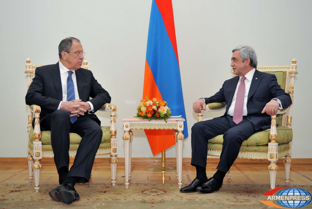 Serzh Sargsyan, Sergey Lavrov