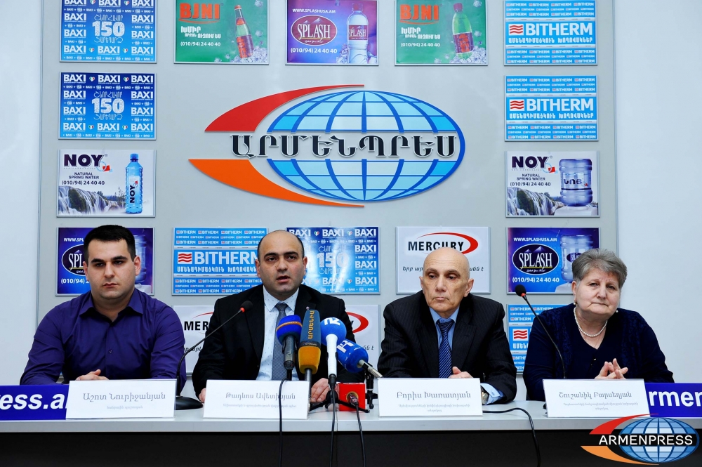 Ashot Nurijanyan, Boris Kharatyan, Tadevos Avetisyan, Shushanik Barseghyan