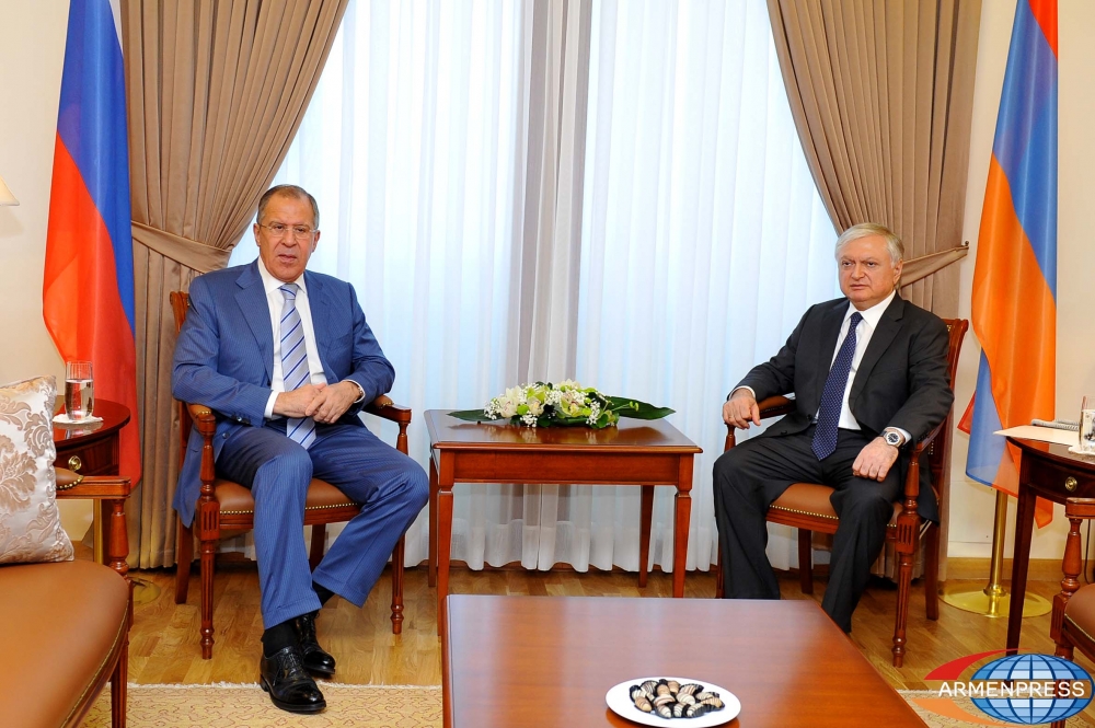Sergey Lavrov,Edward Nalbandyan