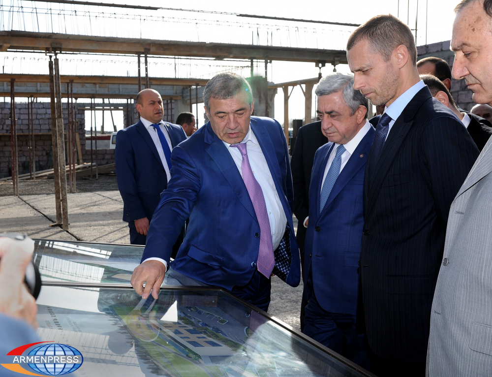 Ruben Hayrapetyan,Serzh Sargsyan,Aleqsandr Cheferin
