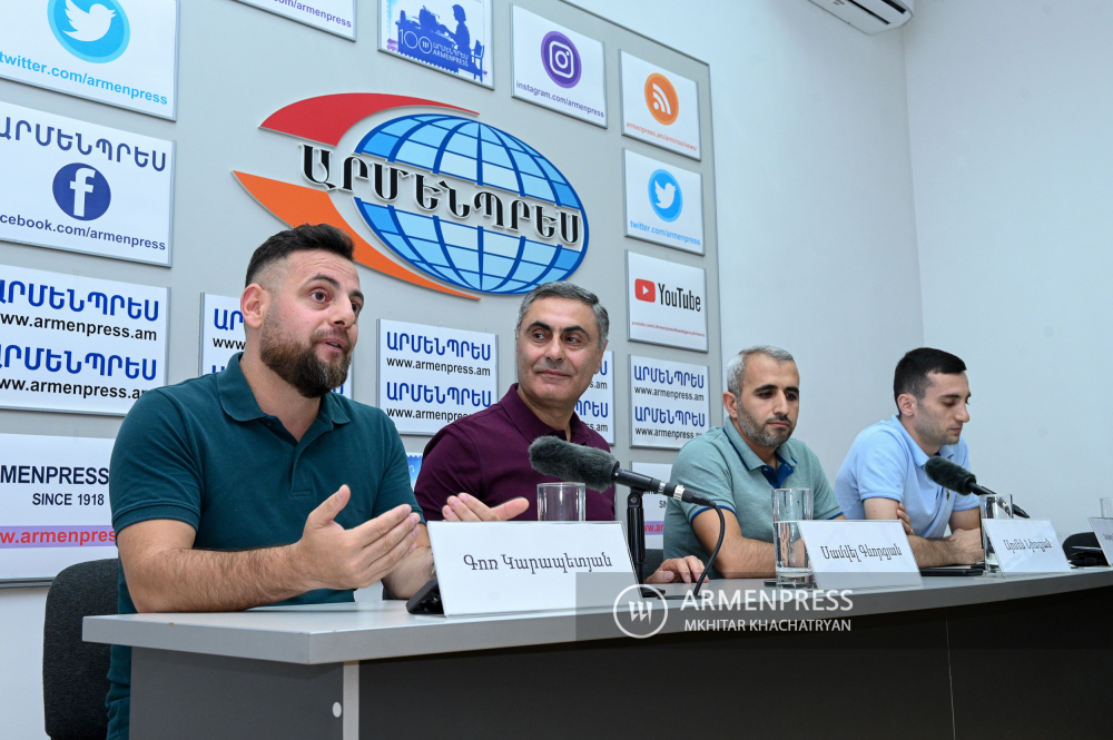 Gor Karapetyan, Samvel Gevorgyan, Armen Niazyan, Shavarsh Karapetyan