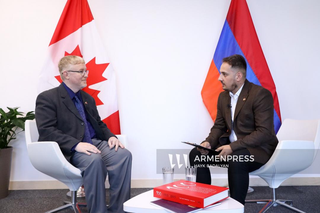 Канада расширит сотрудничество с Арменией: интервью посла Канады в РА Эндрю Тернера