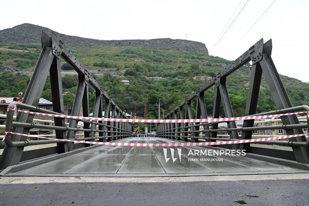 Սանահինում շահագործվեց նոր կամուրջ