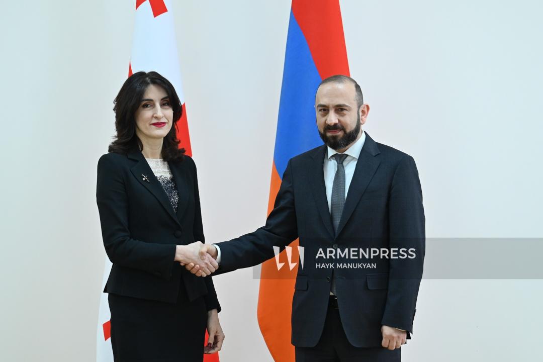 Armenian, Georgian FMs hold joint press conference in Yerevan