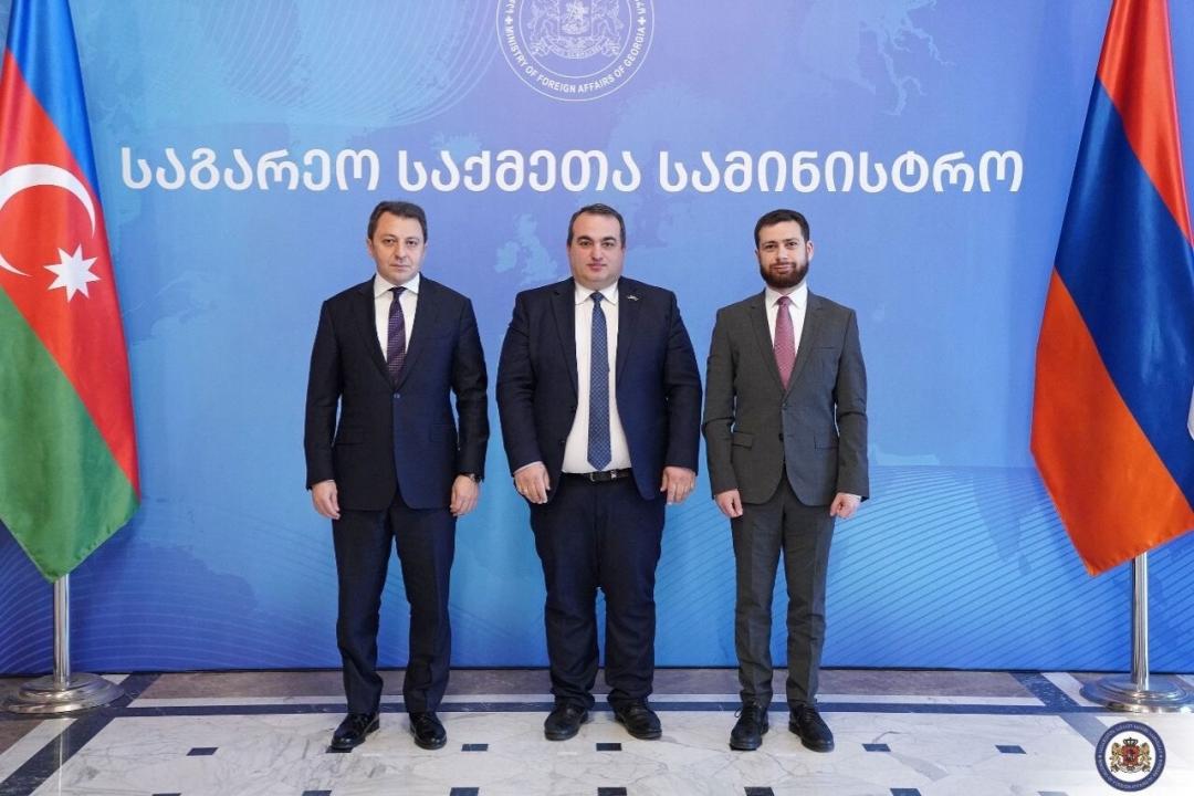 Թբիլիսիում անցկացվում է Հայաստանի, Վրաստանի և Ադրբեջանի ԱԳ փոխնախարարների հանդիպումը