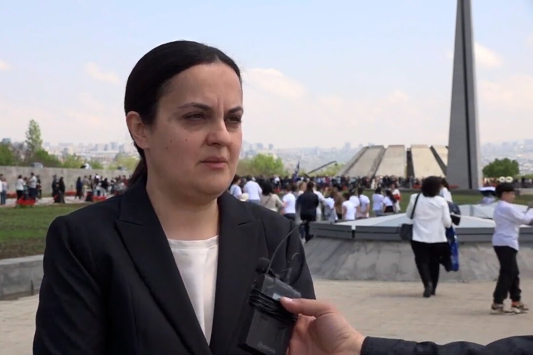 اِدیتا گزوُیان: «نگاه‌مان را به جامعه جهانی معطوف کرده و خواستار به رسمیت شناختن حقیقت هستیم»