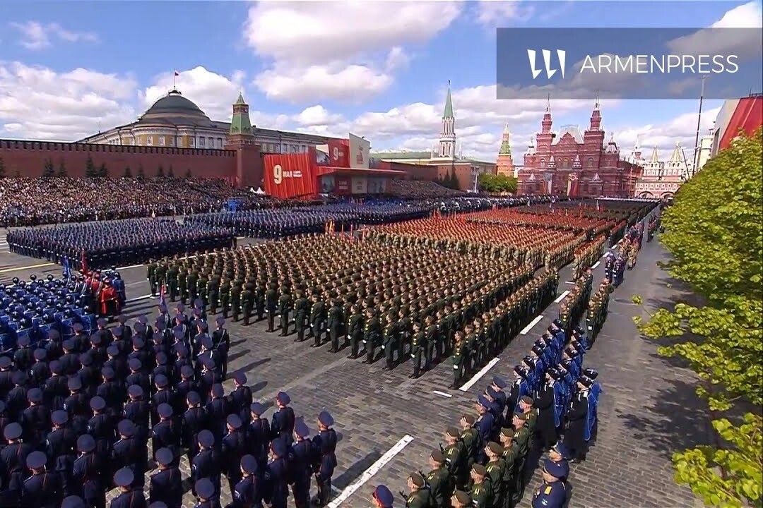 Торжественный парад в Москве, посвященный победе в Великой Отечественной войне