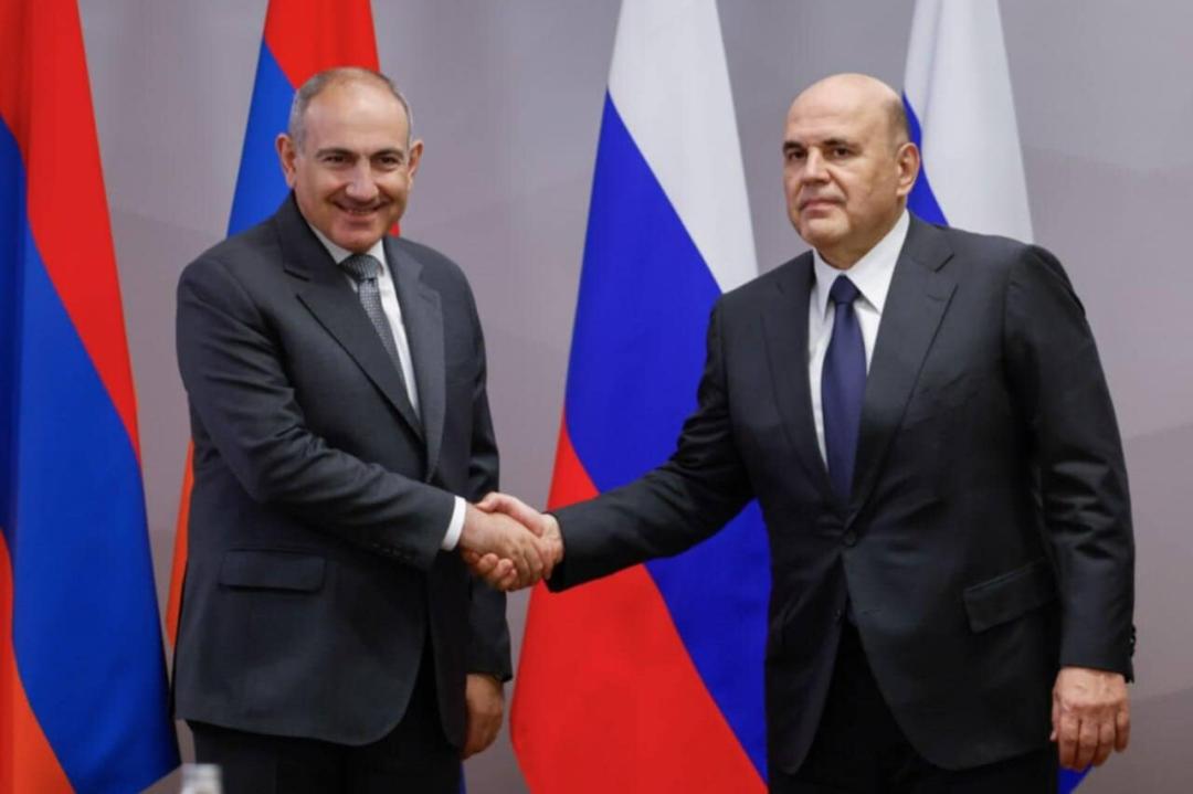 La rencontre des Premiers ministres de l’Arménie et de la Russie