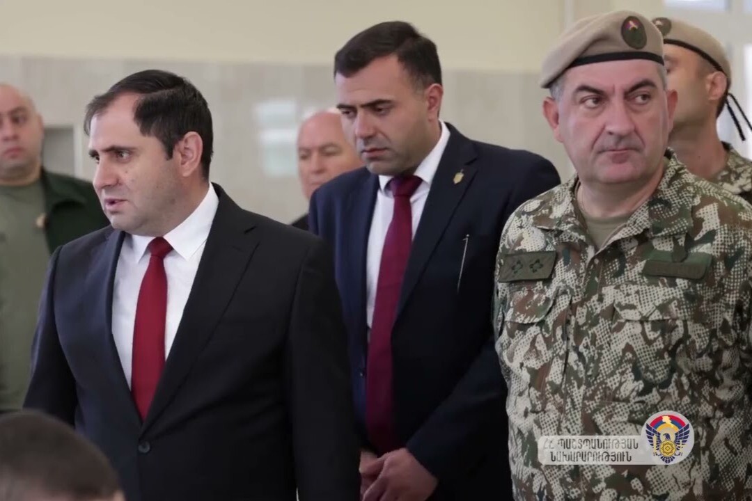 Նախարար Պապիկյանն այցելել է Վ․ Սարգսյանի անվան ռազմական ակադեմիա