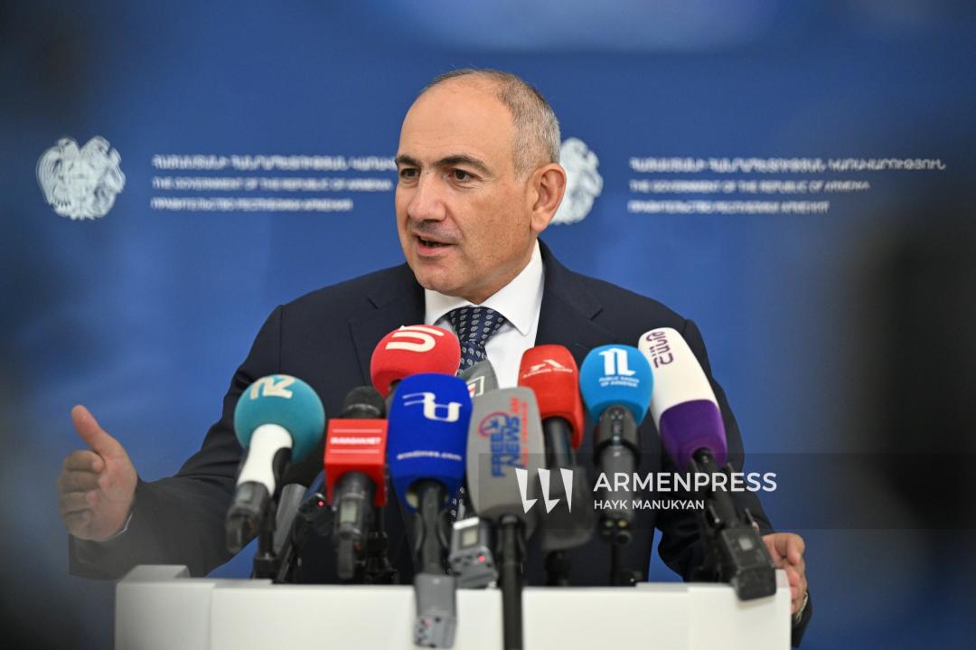 Նիկոլ Փաշինյանի ճեպազրույցը