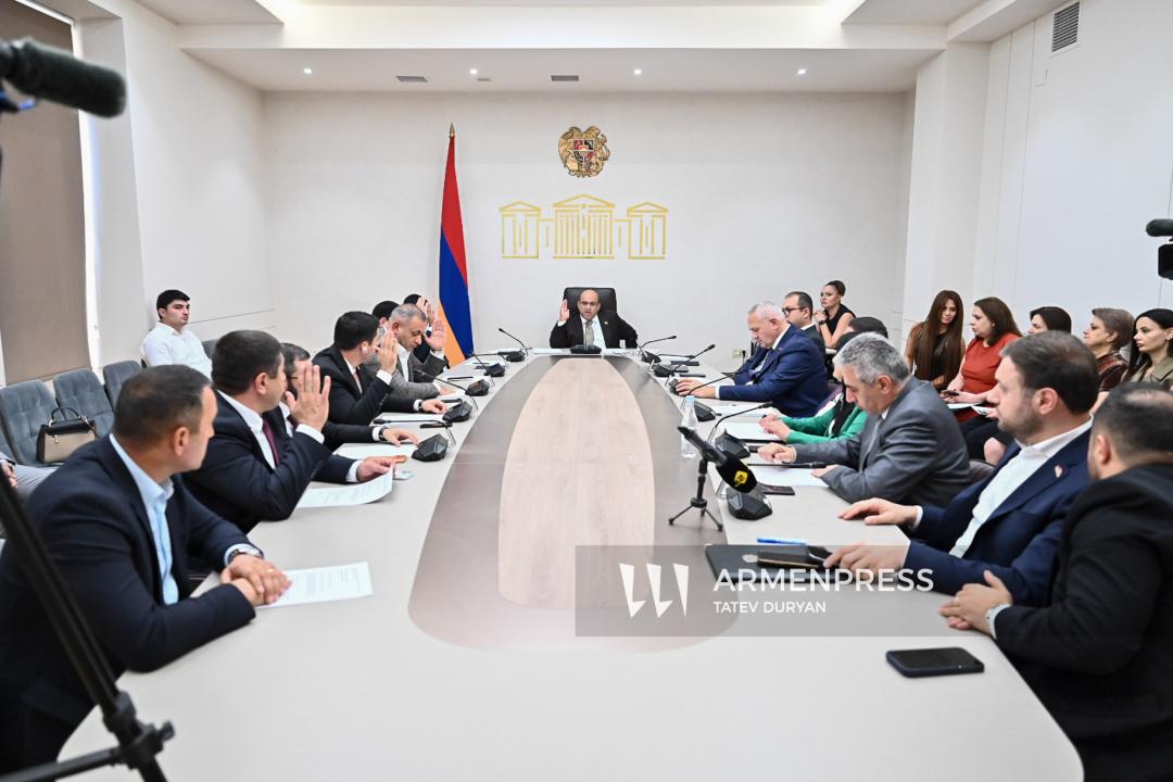 ՀՀ ԱԺ տարածքային կառավարման և շրջակա միջավայրի պահպանության հարցերի մշտական հանձնաժողովի արտահերթ նիստը