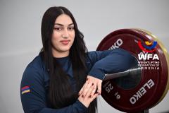 Ծանրորդ Աննա Ամրոյանը դարձավ ԵԱ-ի արծաթե մեդալակիր