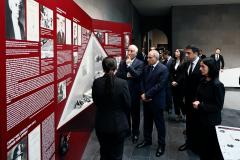 President Khachaturyan, PM Pashinyan visit new exhibition at Armenian Genocide Museum-Institute