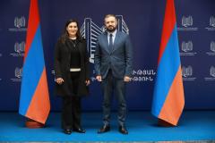 Հայաստանն ու Մեքսիկան ունեն համագործակցության մեծ ներուժ. Գևորգ Պապոյանն ընդունել է Սիլվիա Պատրիսիա Խիմենես Դելգադոյին