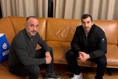 Mkhitaryan meets Armenia national team manager