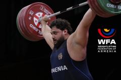 Ծանրորդ Վարազդատ Լալայանը դարձավ Եվրոպայի առաջնության եռակի ոսկե մեդալակիր