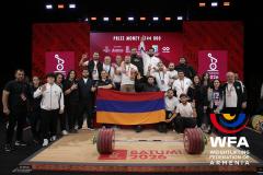 Հայաստանի ծանրամարտի տղամարդկանց թիմը լավագույնն է Եվրոպայում