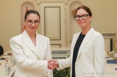 Les parquets d’Arménie et d’Estonie renforceront leur coopération : Anna Vardapetian a reçu Astrid Asi