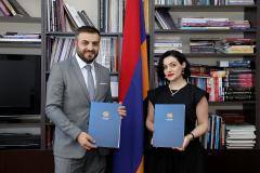 Le ministère arménien de l’Éducation, des Sciences, de la Culture et des Sports et la compagnie théâtrale française Saté-Âtre ont signé un mémorandum de cooperation