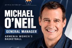 Michael O’Neill to become one of key figures in Armenian women’s basketball