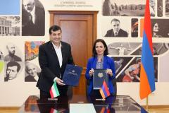 Armenia and Iran sign memorandum on cooperation in sport and youth affairs