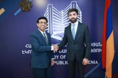 Քննարկվել են հայկական վերամշակված արտադրանքն Օմանի շուկա արտահանելու և շուկայում դրանց երկարաժամկետ ներկայացվածությունն ապահովելու մասին հարցեր