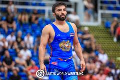 Armenia’s Aslanyan defeats Azerbaijani opponent to win gold at World Wrestling Championships