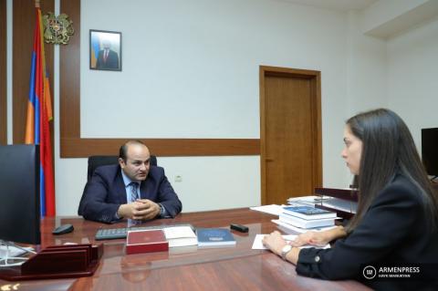 Çalışma ve Sosyal İşler Bakanlığı adına sadık kalmalıdır: Narek Mkrtçyan