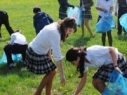 Gyumri cleaned with the support of UN Public Information Department