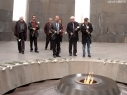 Участники 12-го заседания Информсовета СНГ почтили память жертв Геноцида армян