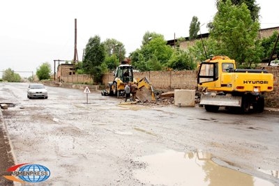 Nrnadzor road is being repaired by state budget