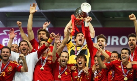 Spain is again the best team of Europe 