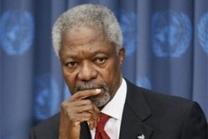 Kofi Annan is shocked at reports of mass killings in the Syrian village of Tremseh