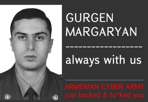 Azerbaijani presidential and several other websites do not operate because of Armenian hackers attacks  