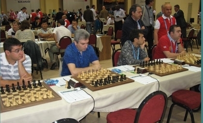 Armenian chess players played a ,,gold,, draw game .11 points out of 12