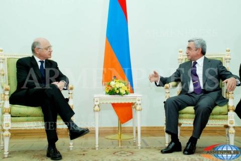 ՀՀ Նախագահն ընդունել է Արգենտինայի ԱԳ նախարարին