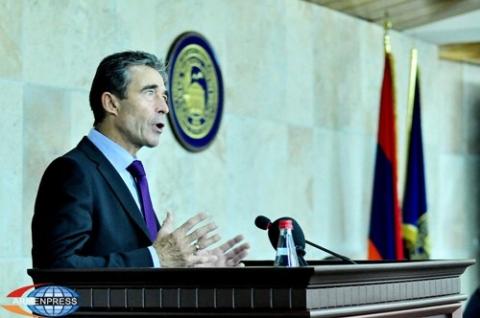 NATO is concerned about Safarov extradition: Rasmussen 