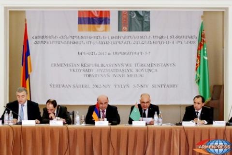 Հայաստանն ու Թուրքմենստանը ձգտում են կրկնապատկել ապրանքաշրջանառությունը