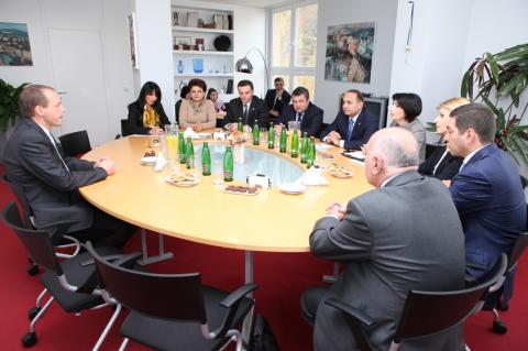 Armenian NA Speaker Hovik Abrahamyan is in an official visit to Czech Republic 