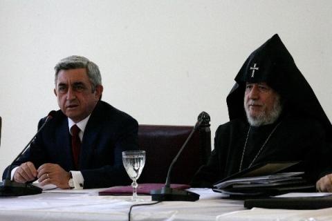 Պետությունը մեծապես աջակում է Հայ առաքելական եկեղեցու սփյուռքի թեմերի գործունեությանը. Գարեգին Բ