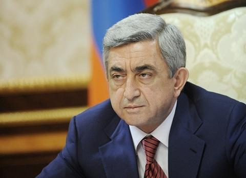 The President of the Republic of Armenia Serzh Sargsyan gave interview to the Wall Street Journal